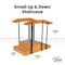 Viva Comfort Hardwood Physical Therapy Up and Down Non-slip Staircase with Safety Handles for Leg Rehab ADI906-01-MK - alternate 9